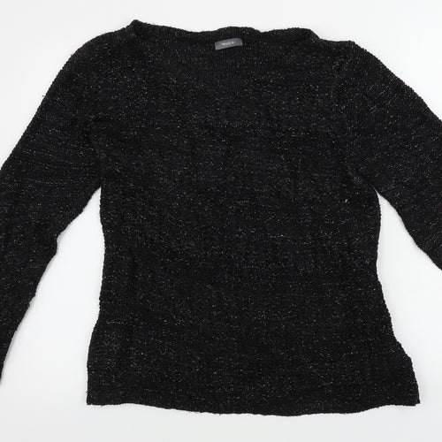 Yessica  Womens Black   Pullover Jumper Size XL