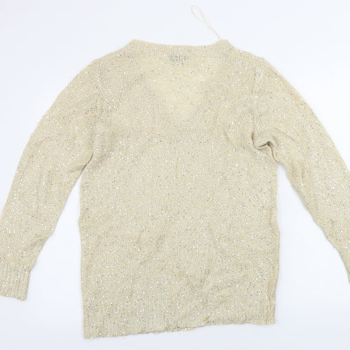 Oasis  Womens Beige   Pullover Jumper Size L