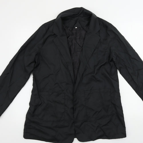 Preworn  Womens Black   Jacket Blazer Size XL