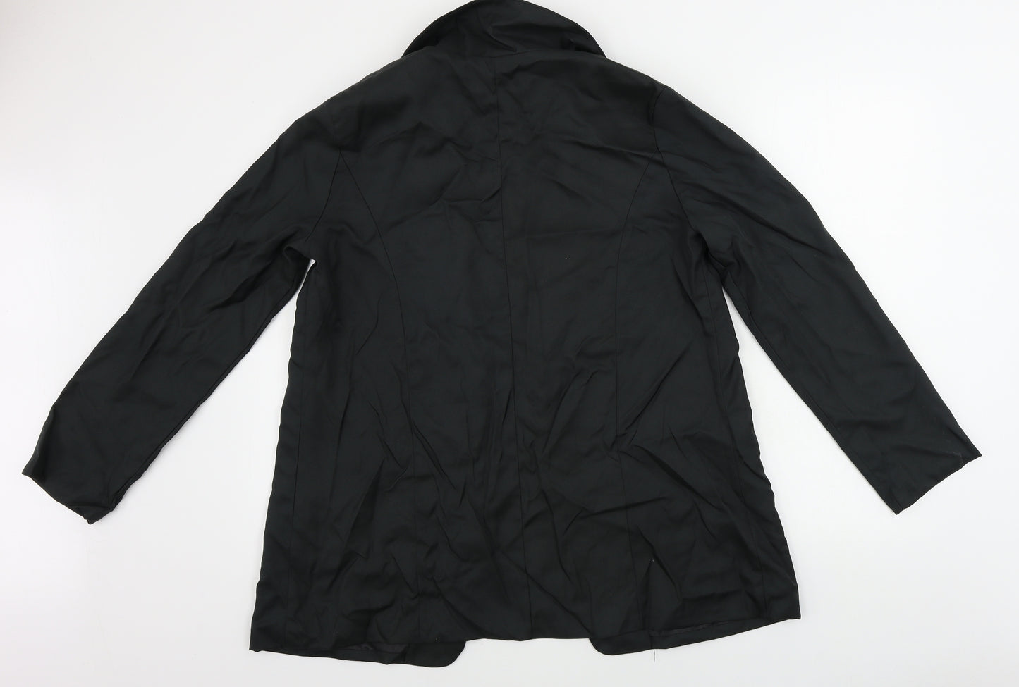 Preworn  Womens Black   Jacket Blazer Size XL