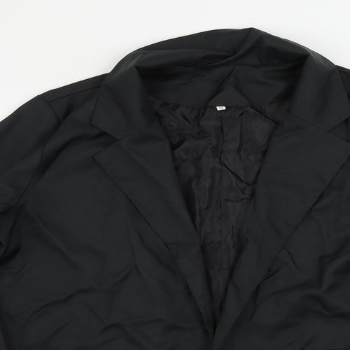 Preworn  Womens Black   Jacket Blazer Size XL