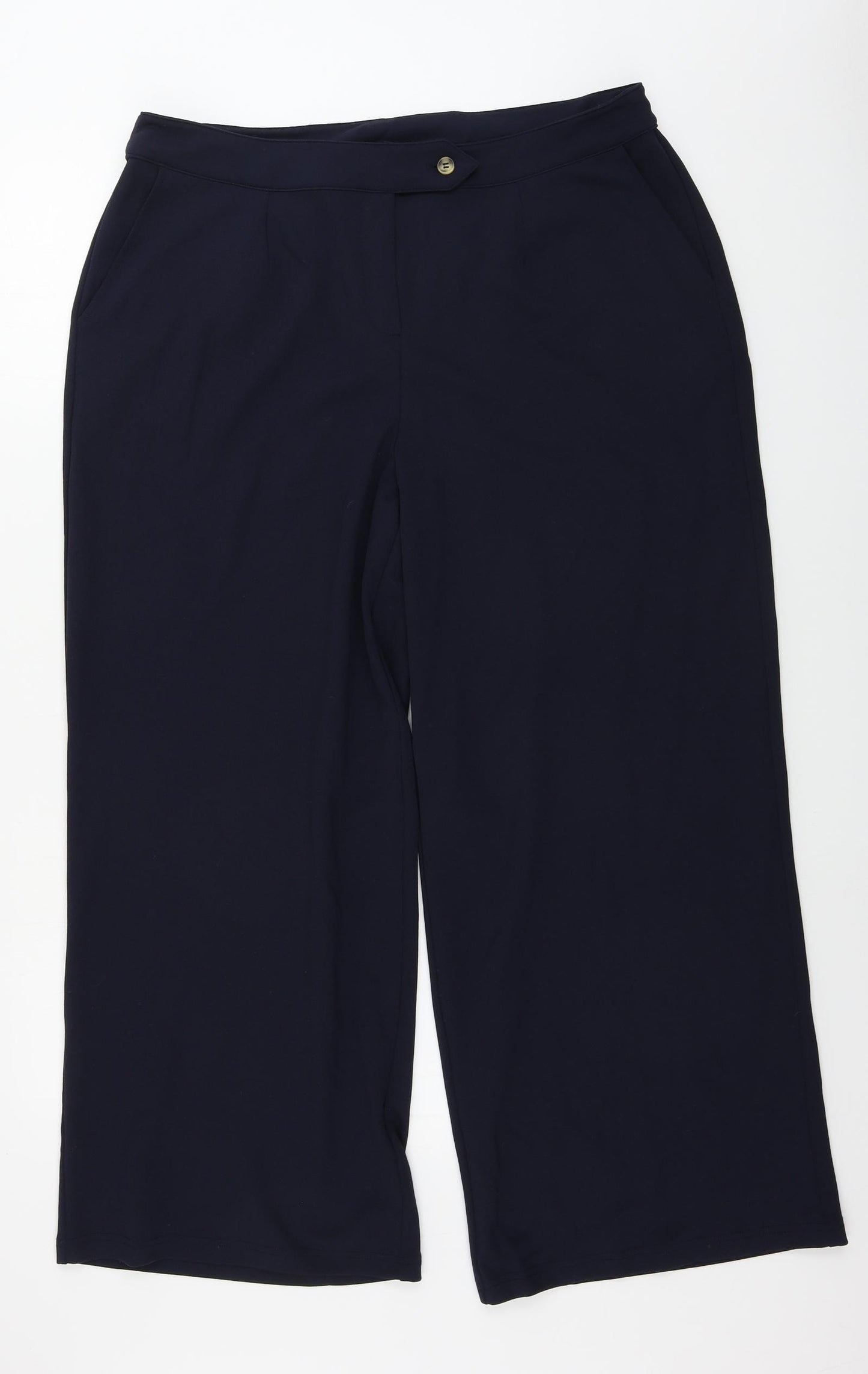 VERO MODA Womens Blue   Trousers  Size 18 L27 in