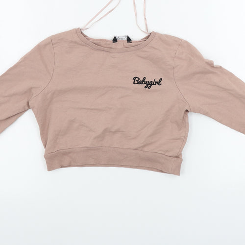 Select  Womens Pink   Pullover Jumper Size 8