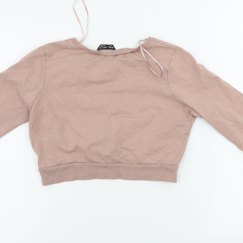 Select  Womens Pink   Pullover Jumper Size 8