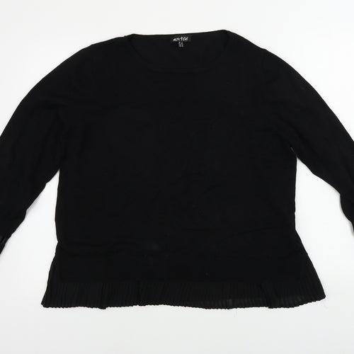 Marbel  Womens Black   Pullover Jumper Size 4