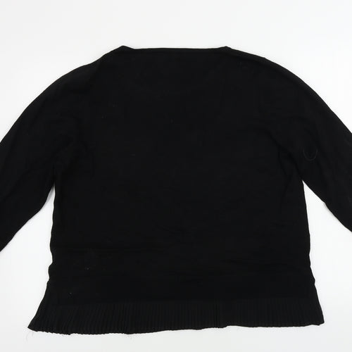 Marbel  Womens Black   Pullover Jumper Size 4