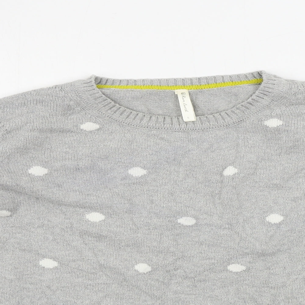 Rare Editions Womens Grey   Pullover Jumper Size L