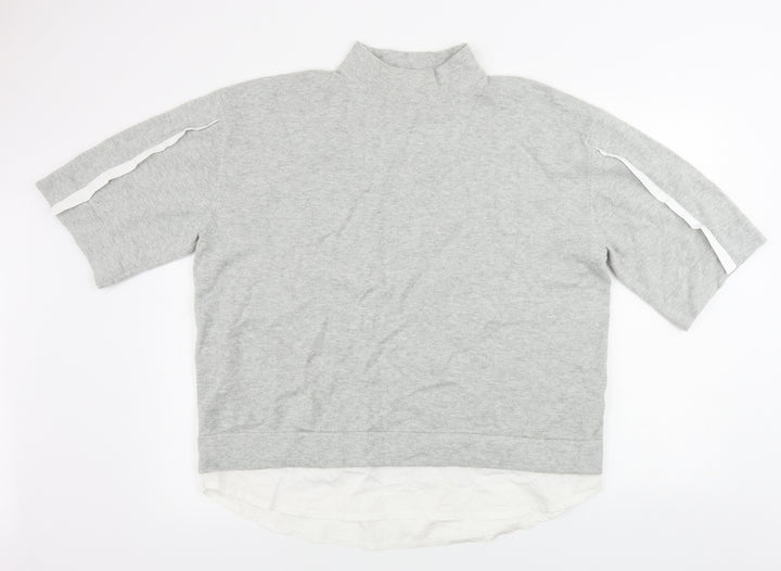 French Connection Womens Grey Pullover Jumper Size M