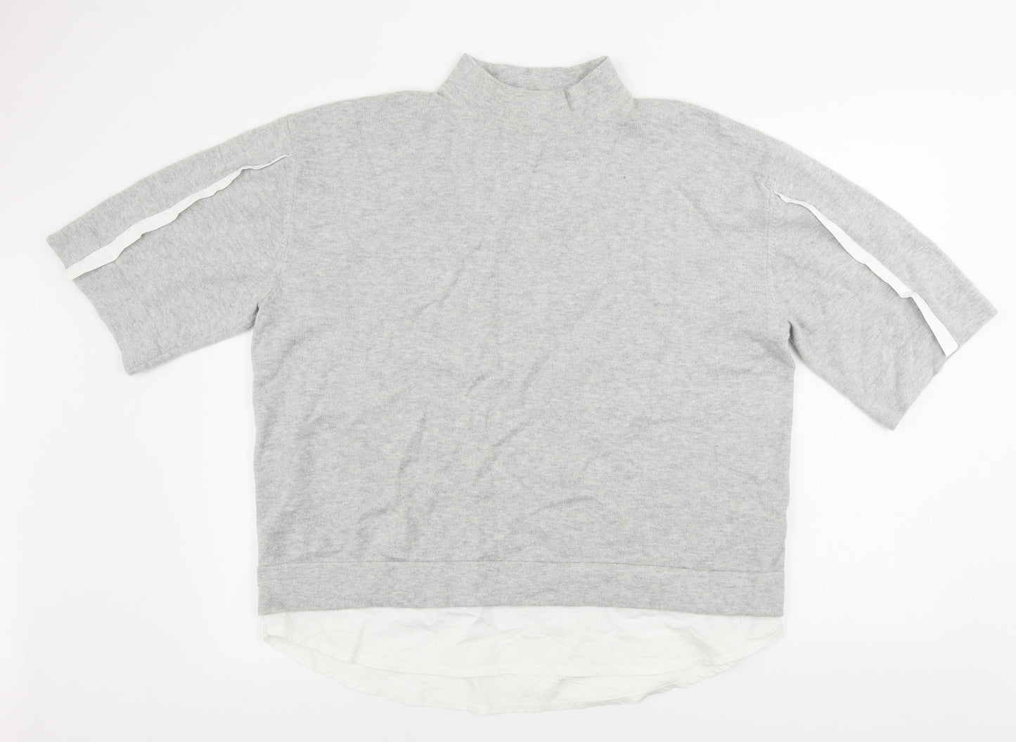 French Connection  Womens Grey   Pullover Jumper Size M