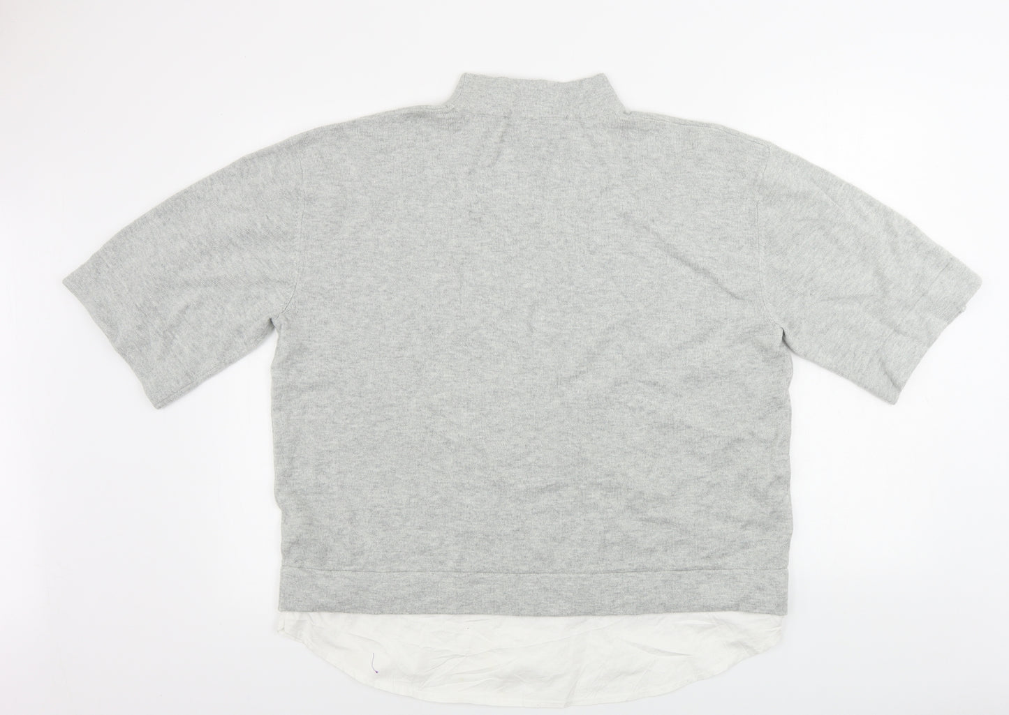French Connection  Womens Grey   Pullover Jumper Size M