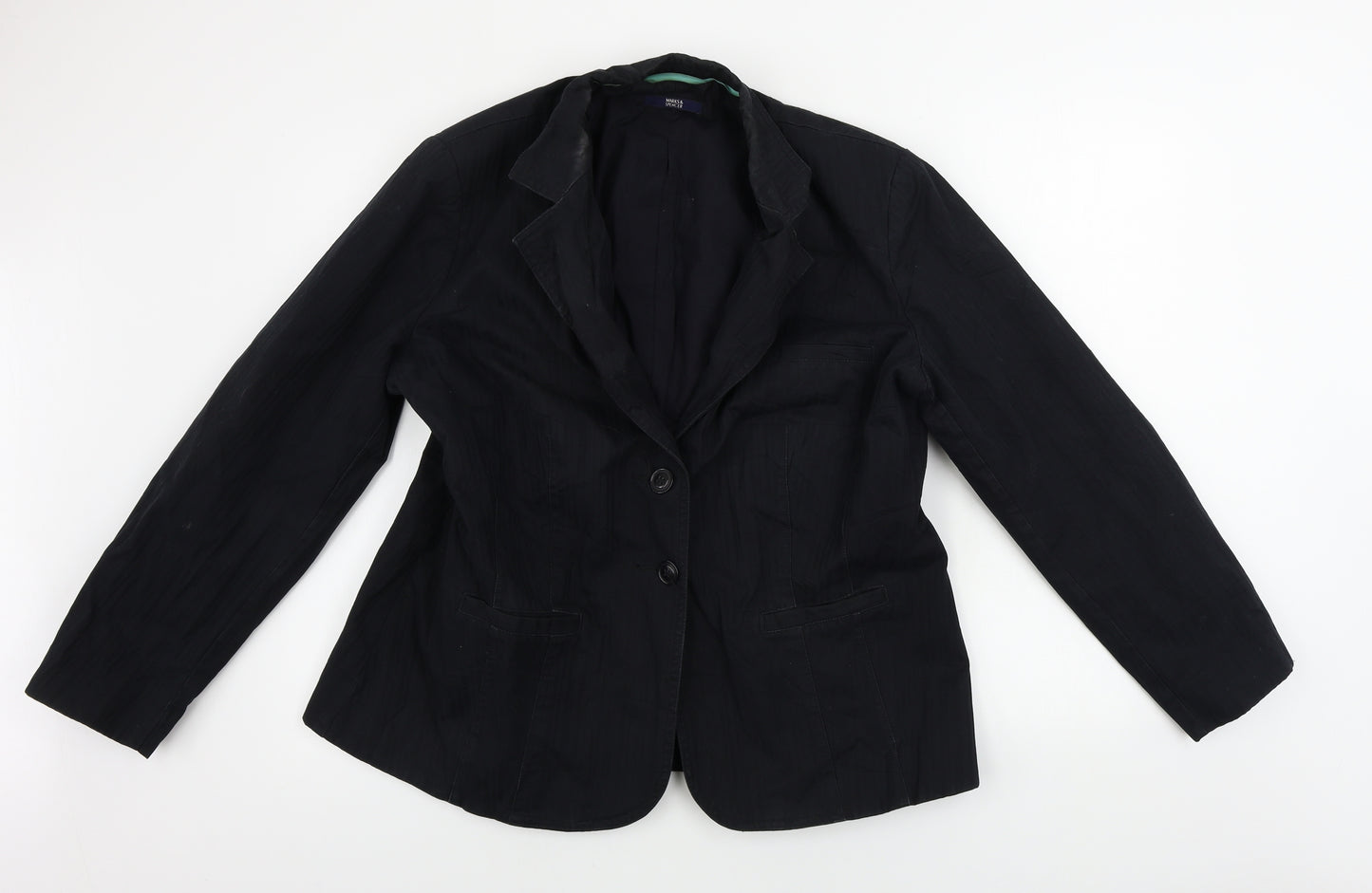 Marks and Spencer  Womens Black   Jacket Blazer Size 20