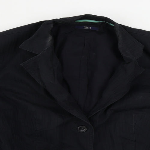 Marks and Spencer  Womens Black   Jacket Blazer Size 20