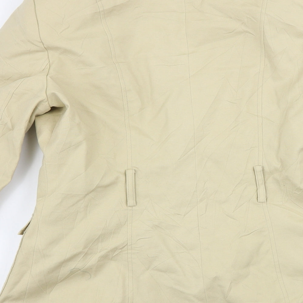 Zara Womens Beige   Jacket Blazer Size M