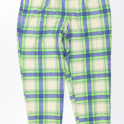 ASOS  Womens Beige Check  Trousers  Size 30 in L25 in