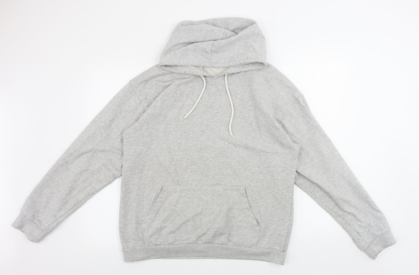 Jetty  Mens Grey   Pullover Hoodie Size L