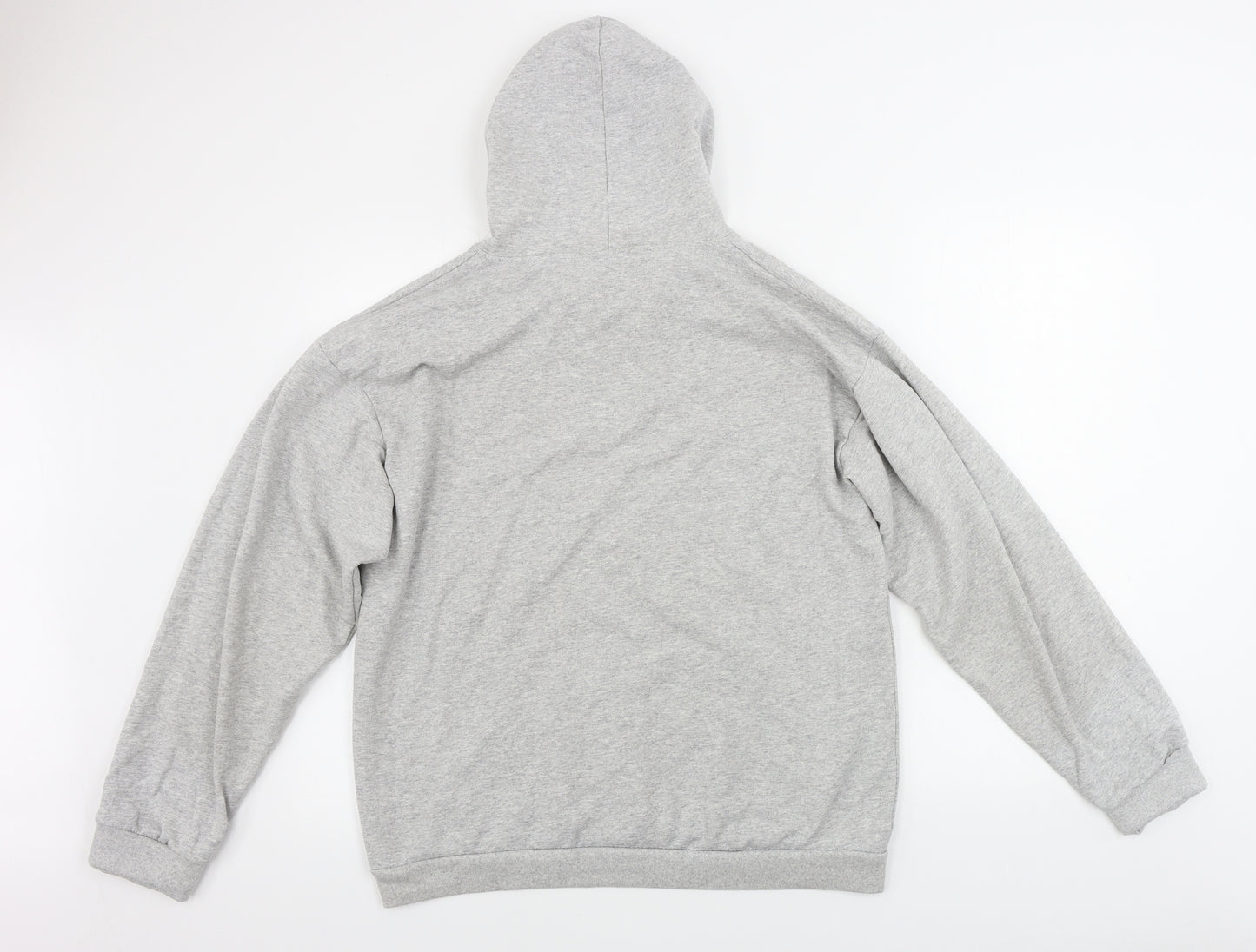 Jetty  Mens Grey   Pullover Hoodie Size L