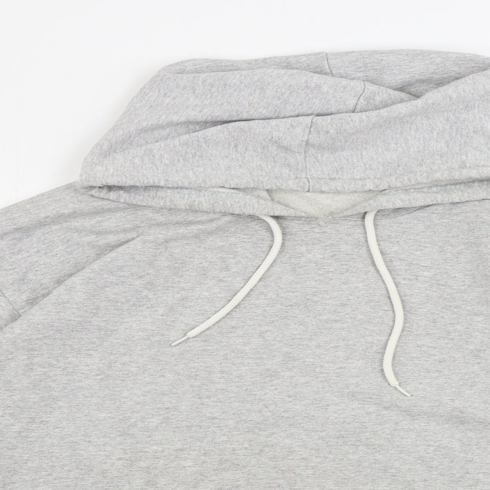 Jetty  Mens Grey   Pullover Hoodie Size L
