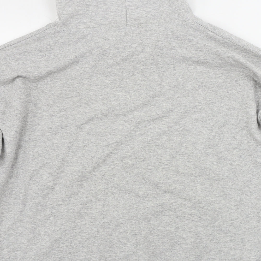 Jetty  Mens Grey   Pullover Hoodie Size L