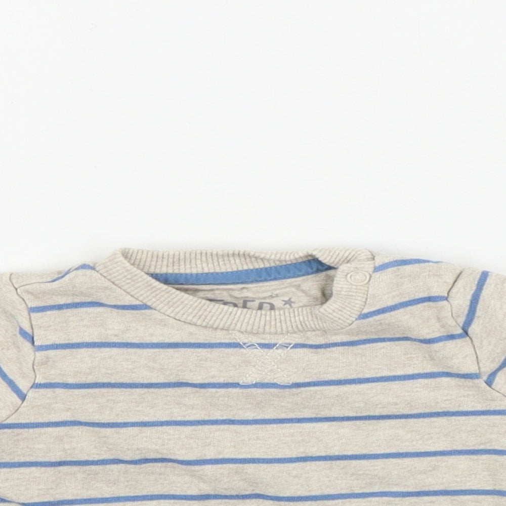 F&F  Boys Green   Pullover Jumper Size 0-3 Months