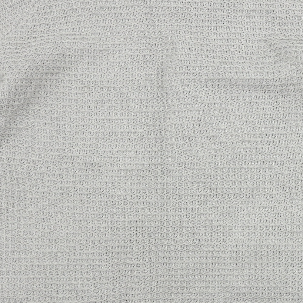 Papaya  Womens Grey   Cardigan Jumper Size M