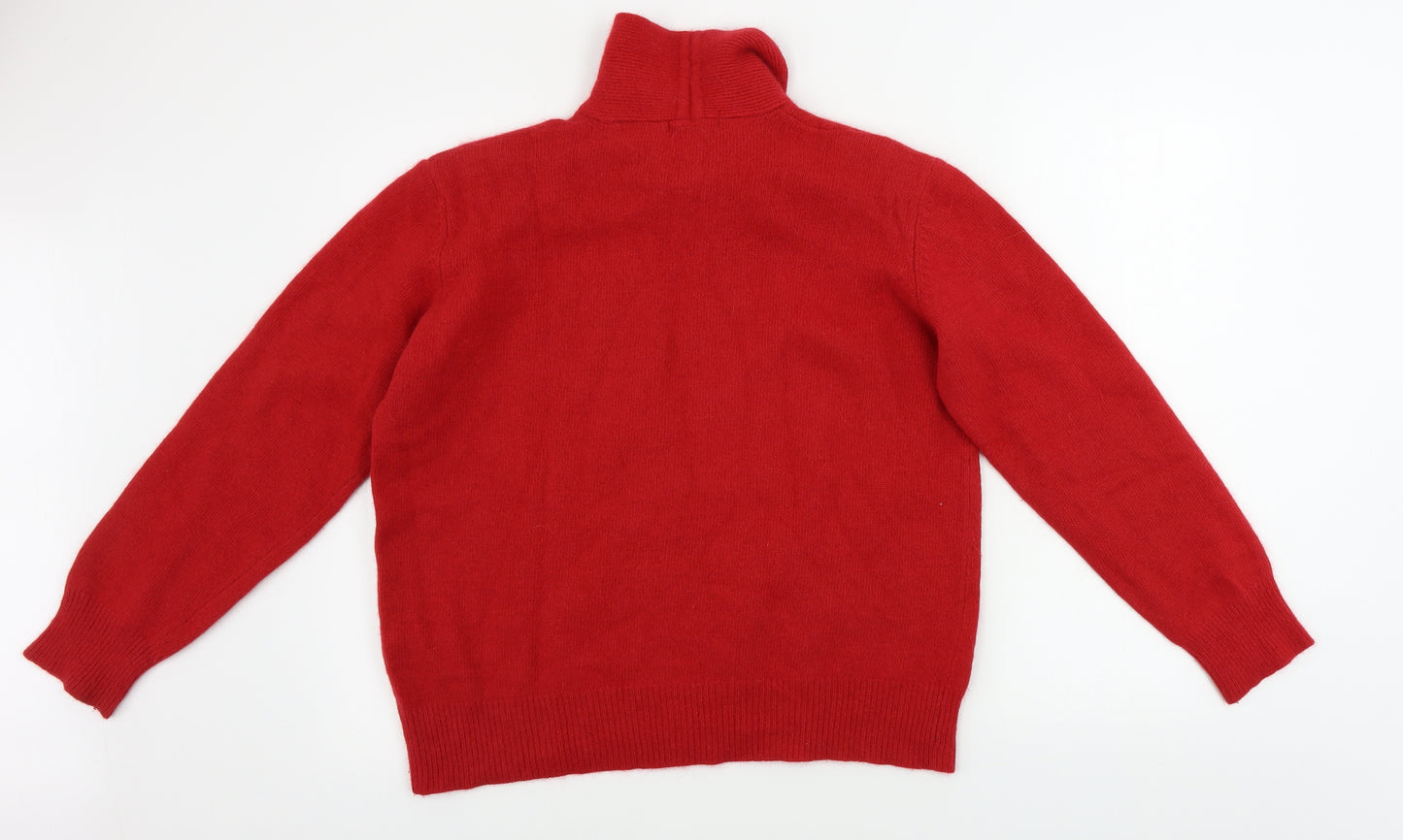 Emreco  Womens Red   Pullover Jumper Size 14