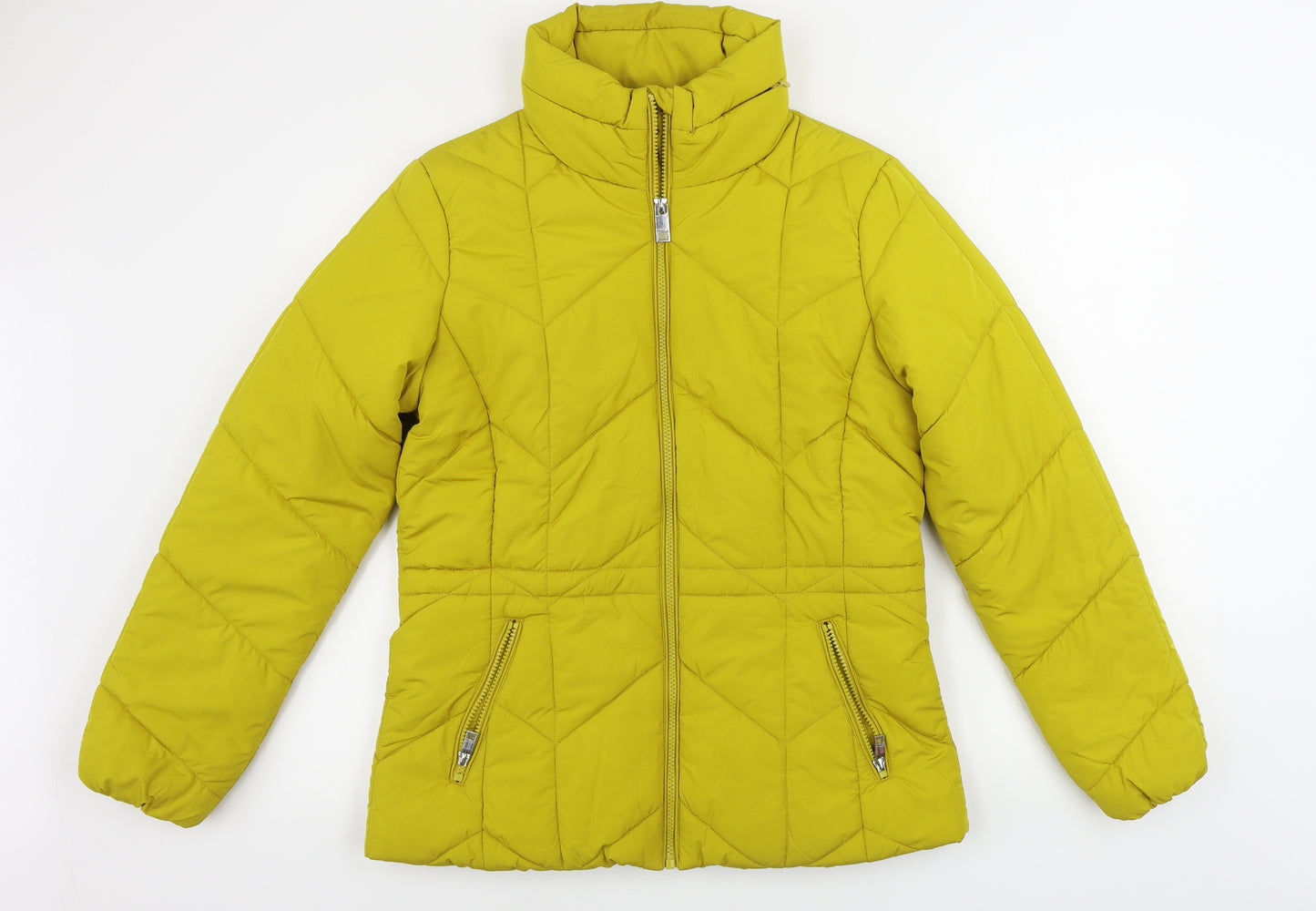 Marks and Spencer  Womens Yellow   Jacket Coat Size 10