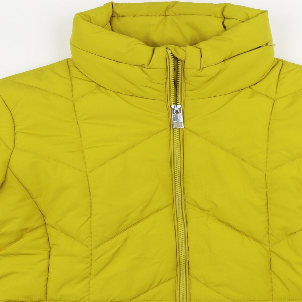 Marks and Spencer  Womens Yellow   Jacket Coat Size 10