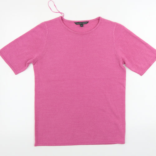 love knitwear    Womens Pink   Basic T-Shirt Size 10