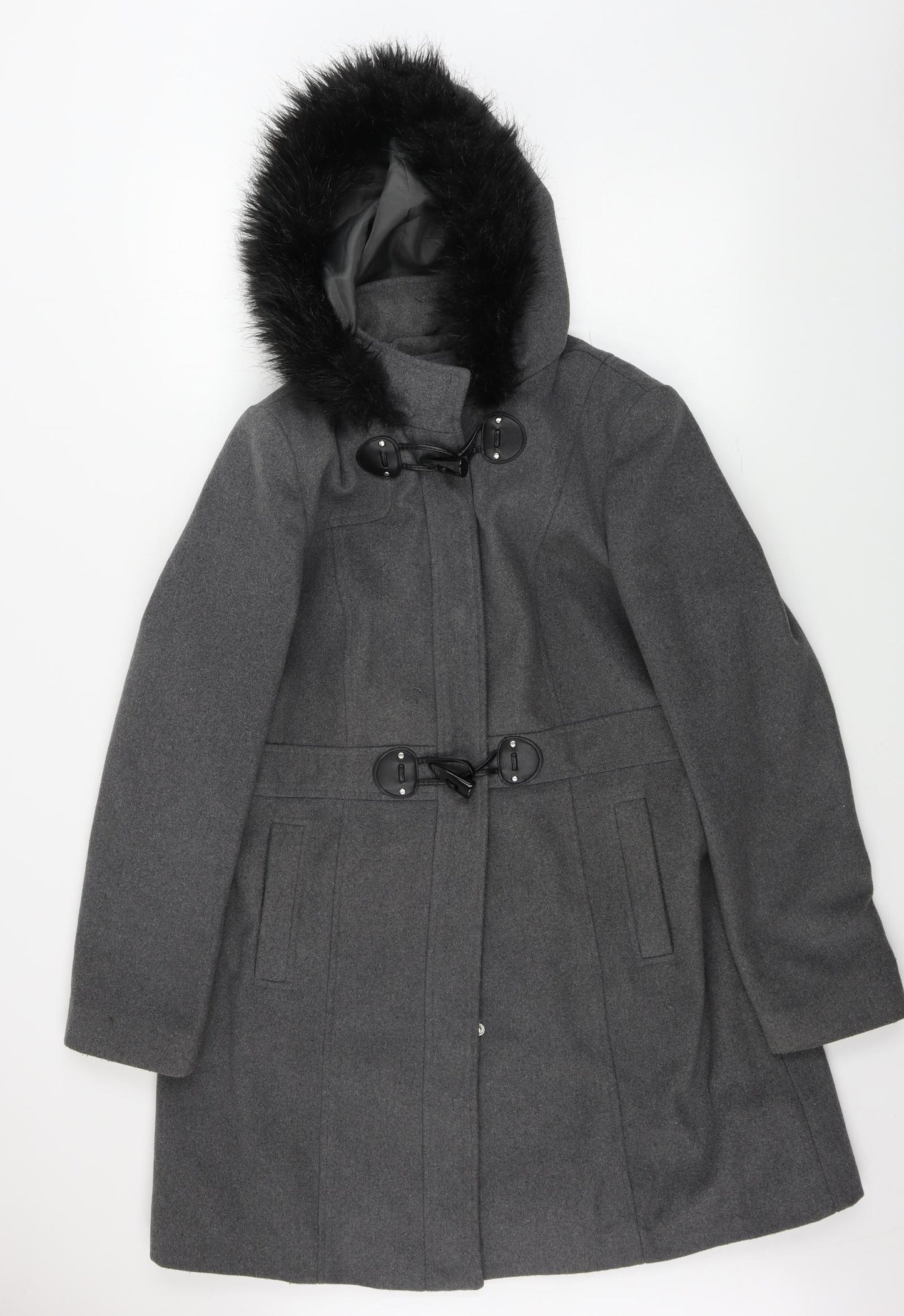 George  Womens Grey   Jacket Coat Size 16