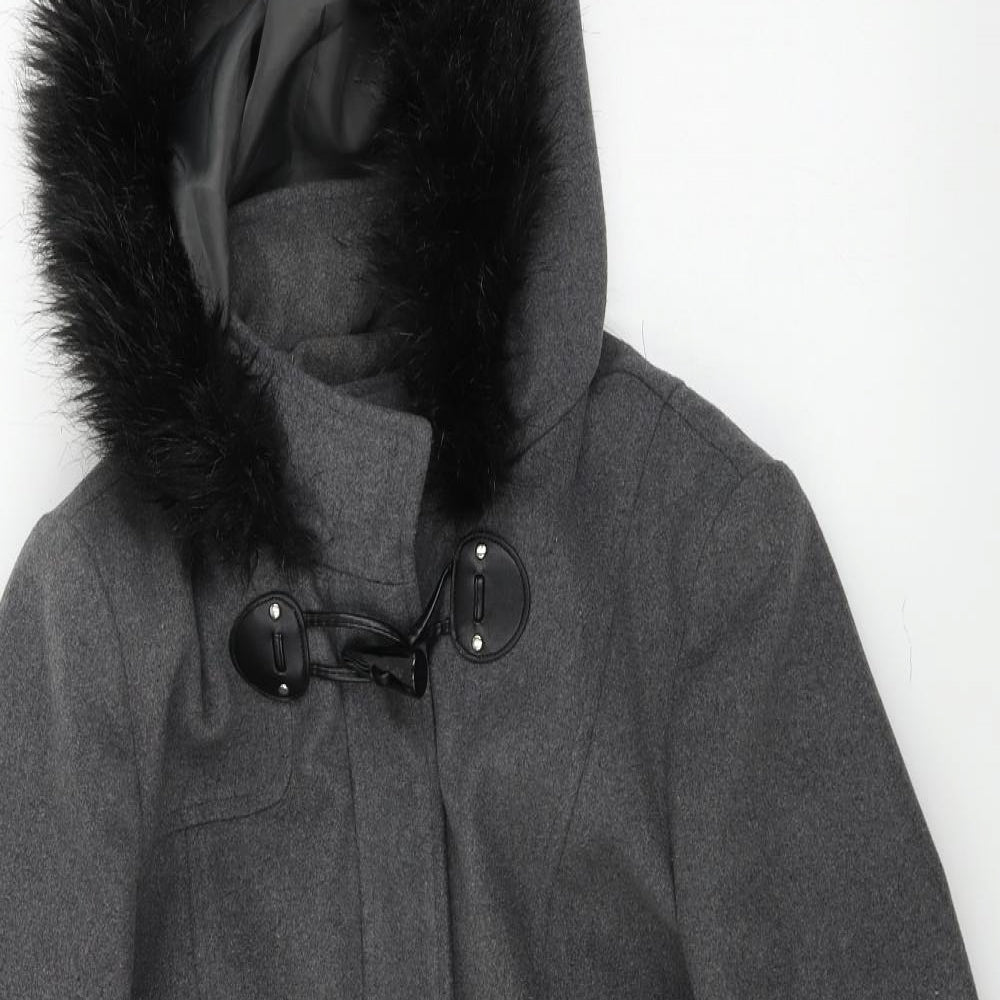 George  Womens Grey   Jacket Coat Size 16