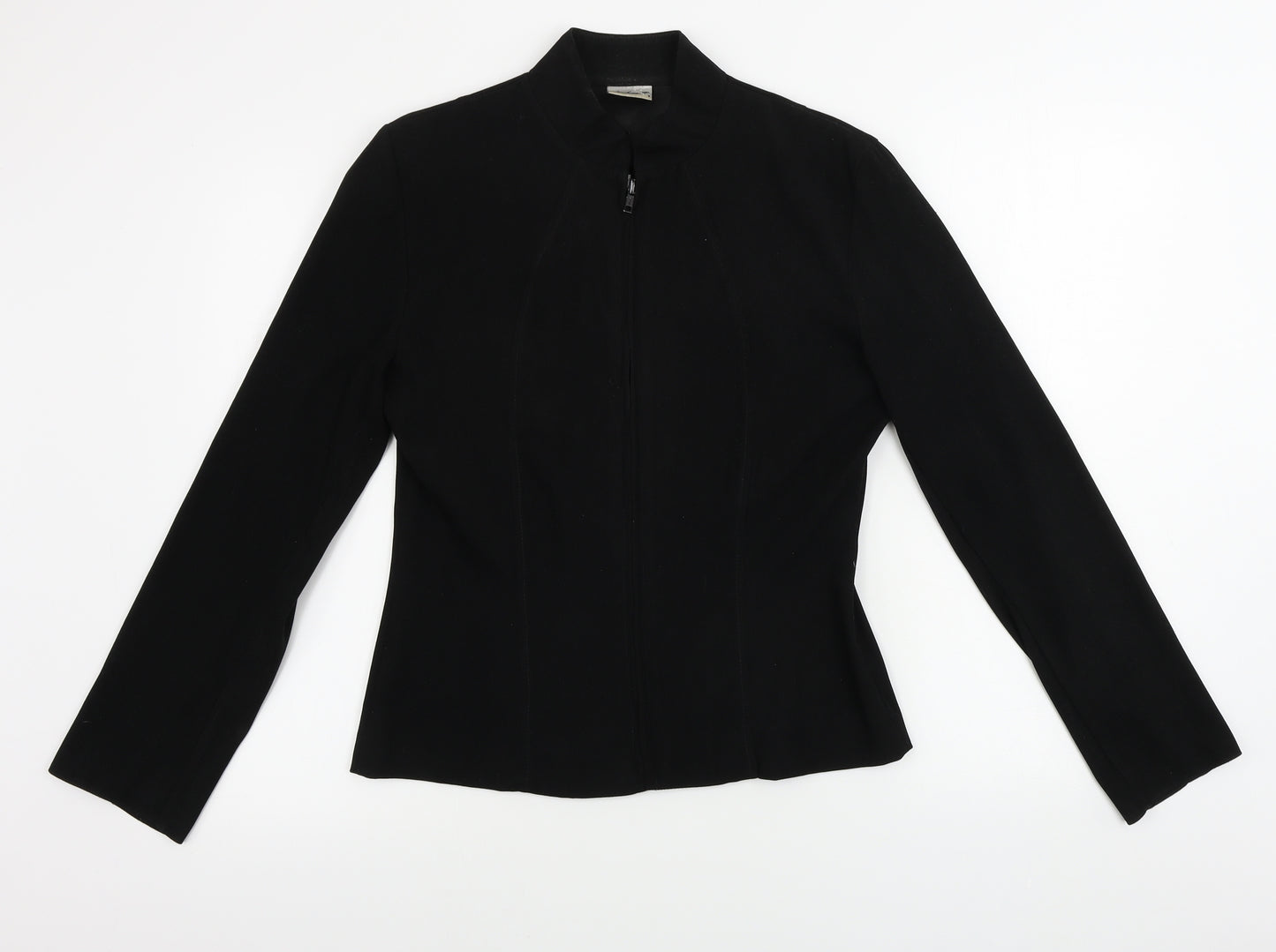 Select  Womens Black   Jacket Coat Size 8