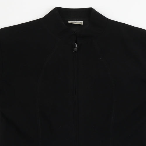 Select  Womens Black   Jacket Coat Size 8