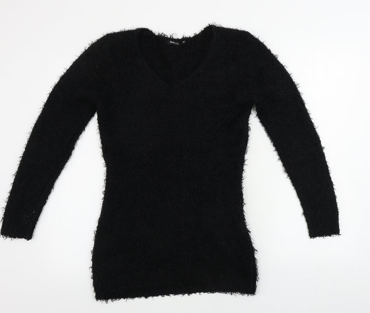 Brave Soul Womens Black   Pullover Jumper Size 10