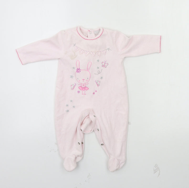 Zip Zap Girls Pink   Babygrow One-Piece Size 3-6 Months