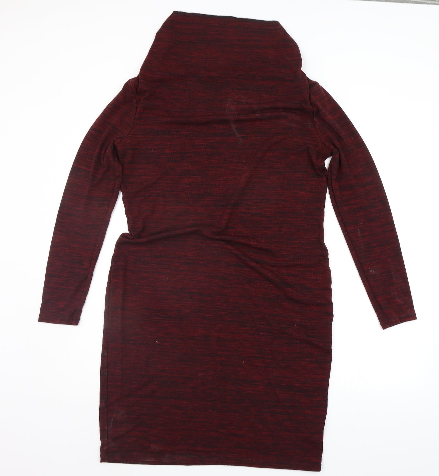 Marks and Spencer Womens Red   Jumper Dress  Size 14