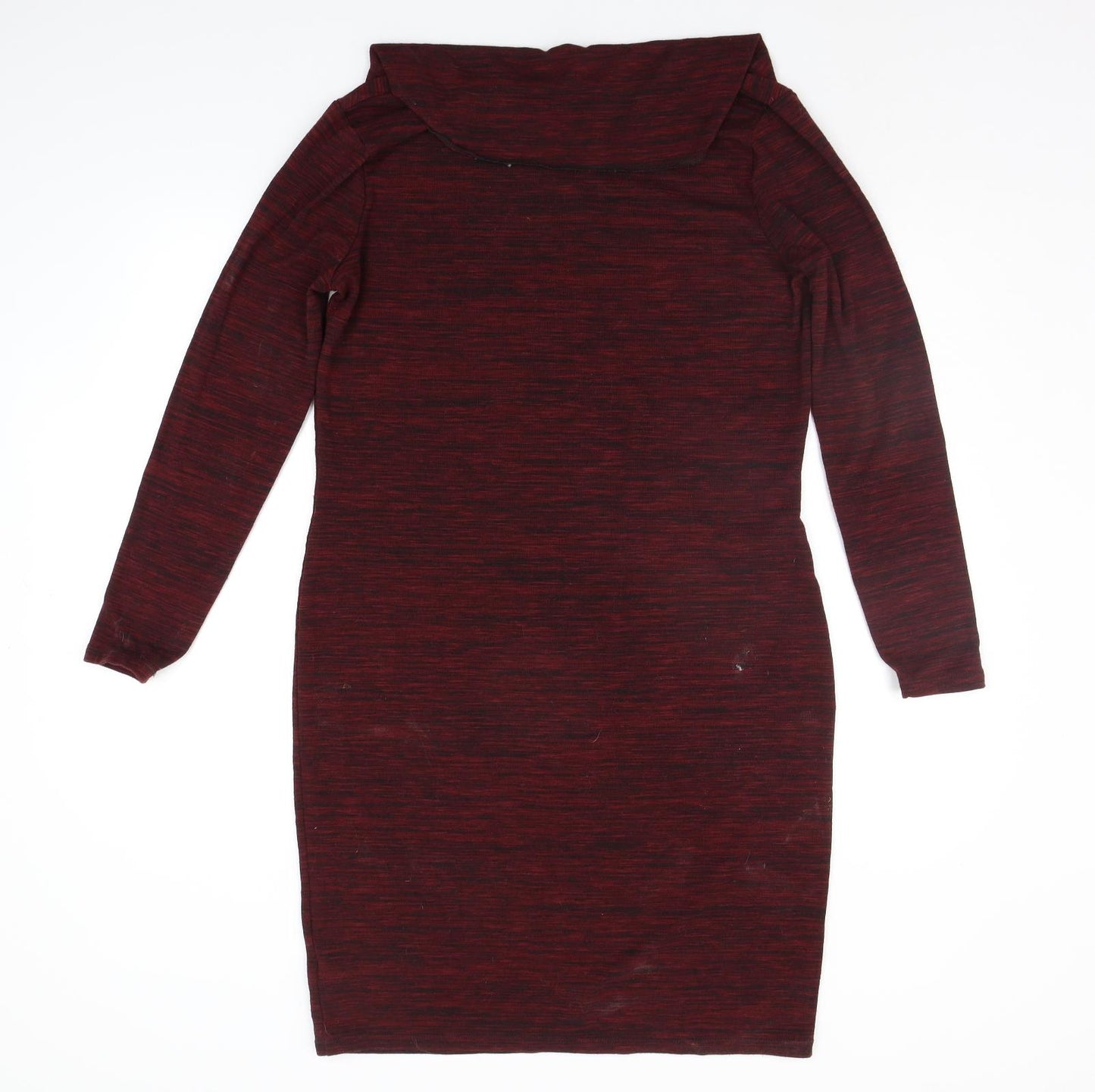 Marks and Spencer Womens Red   Jumper Dress  Size 14