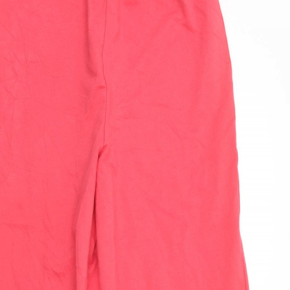 ASOS Womens Red   Jogger Trousers Size 10 L32 in