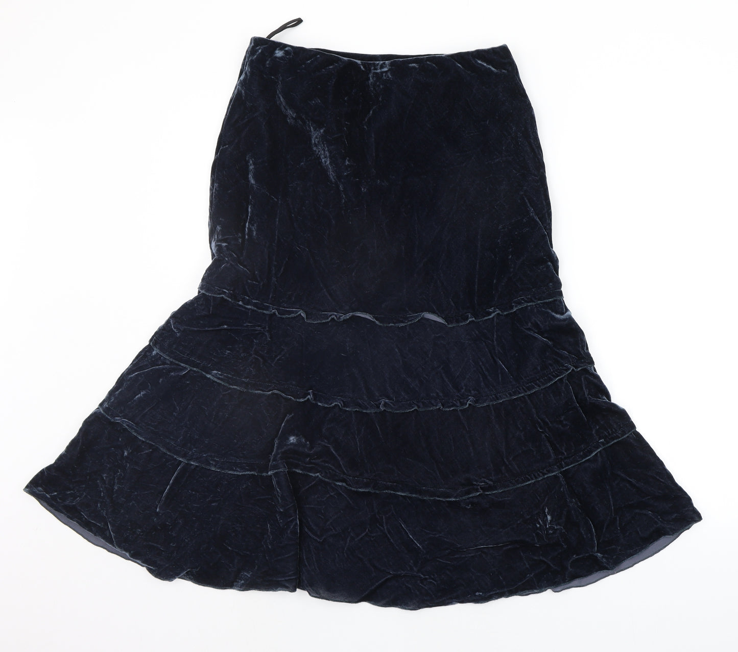 Marks and Spencer Womens Blue   Flare Skirt Size 12
