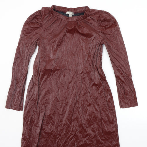 ASOS Womens Brown   A-Line  Size 8