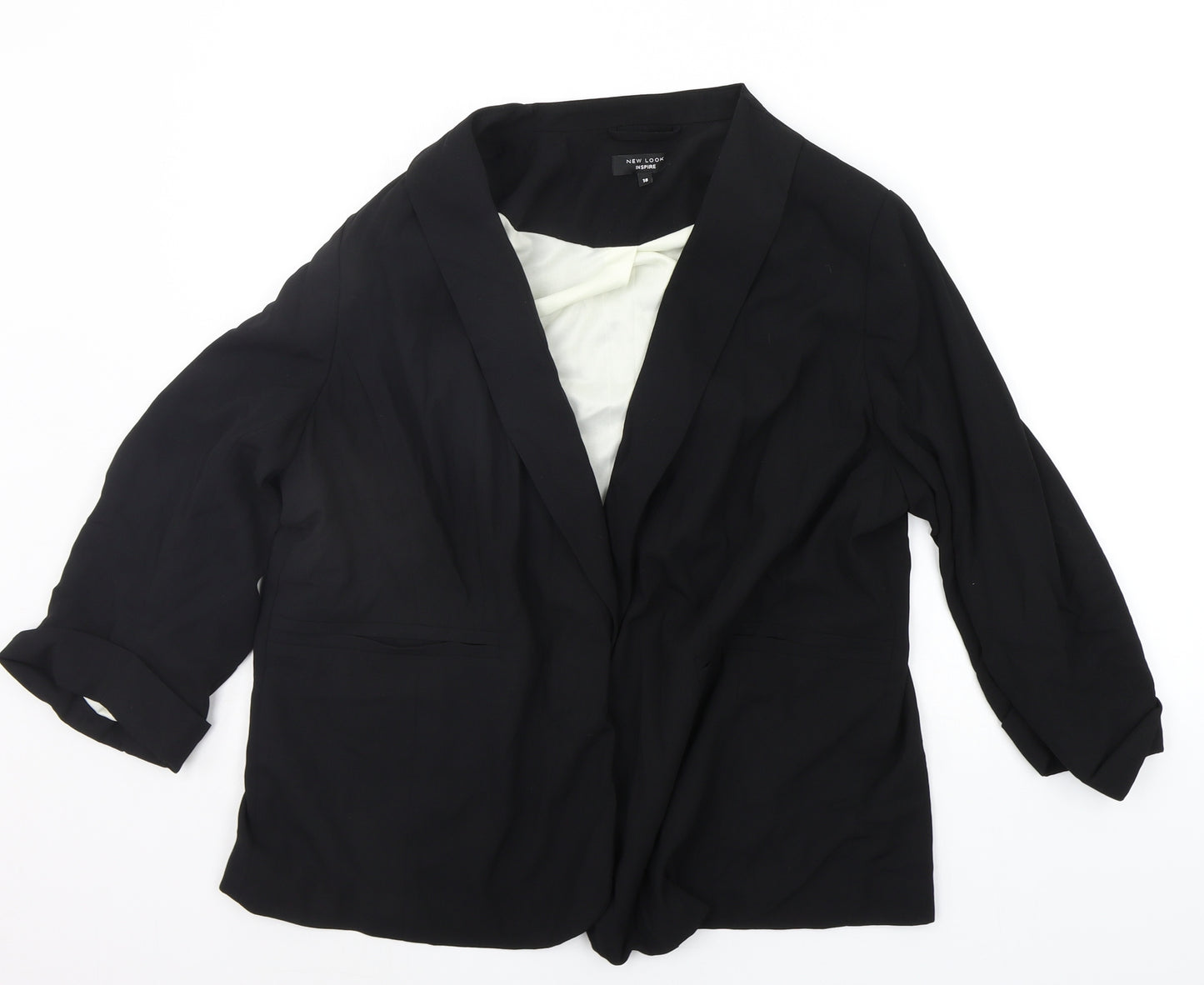 New Look Womens Black   Jacket Suit Jacket Size 18