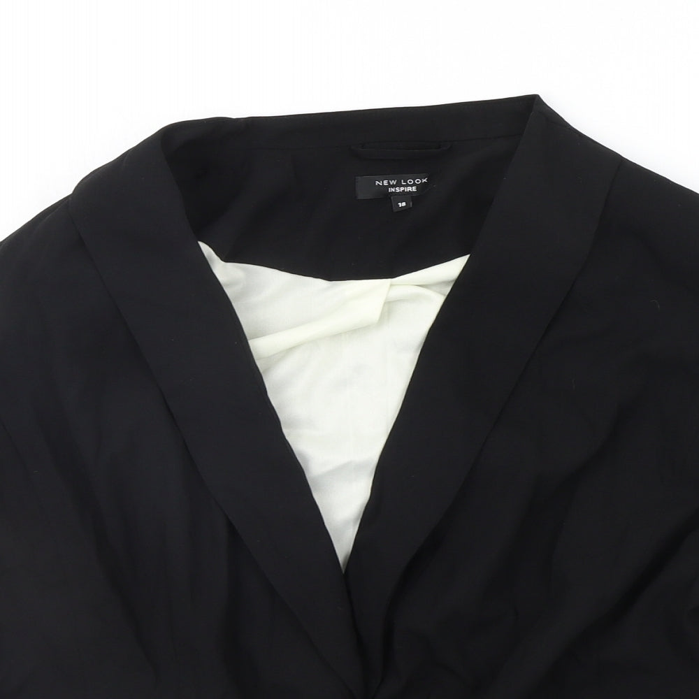 New Look Womens Black   Jacket Suit Jacket Size 18