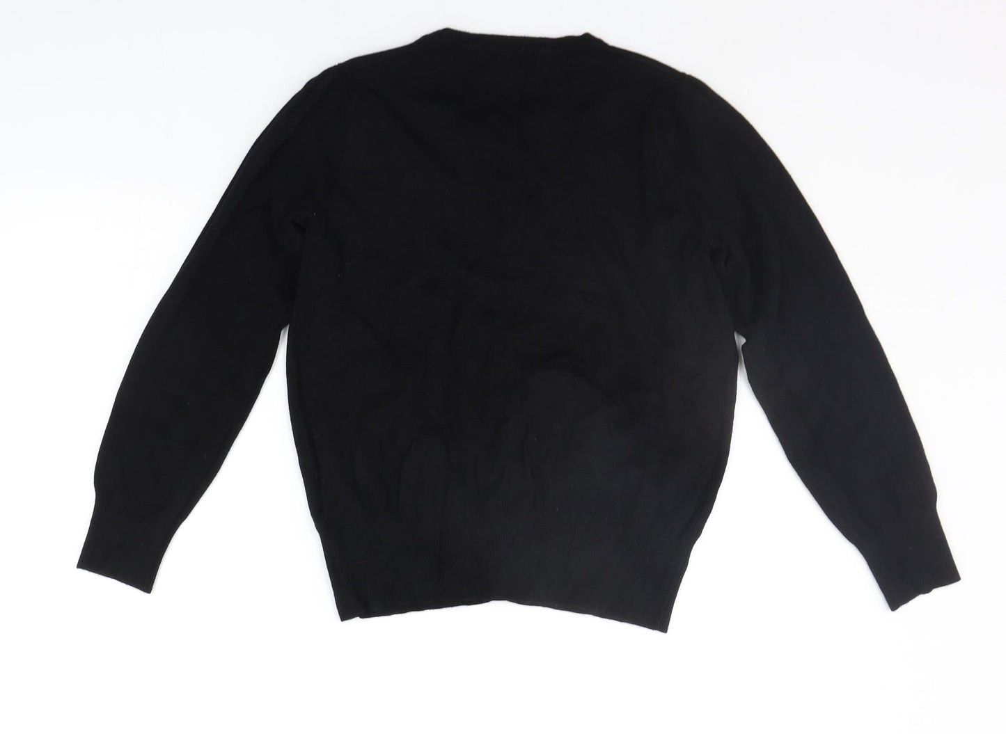 Marks and Spencer Womens Black   Cardigan Jumper Size 12