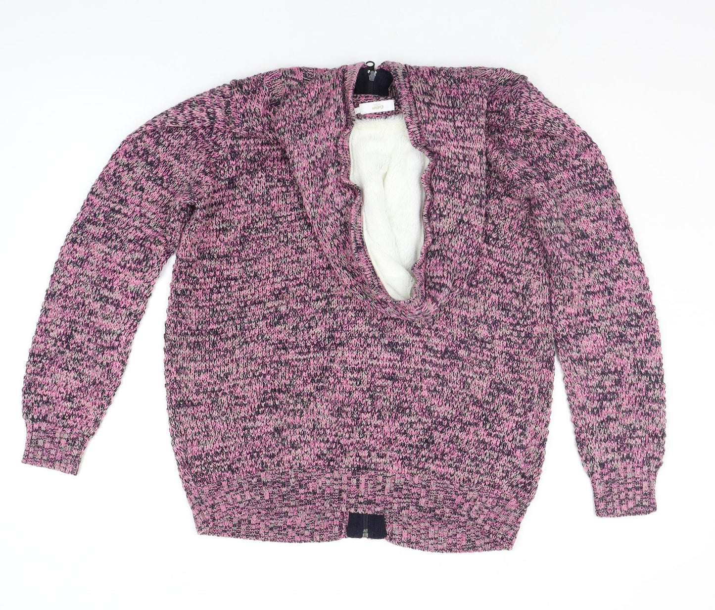 Cotton Traders Womens Pink Geometric  Jacket  Size 12