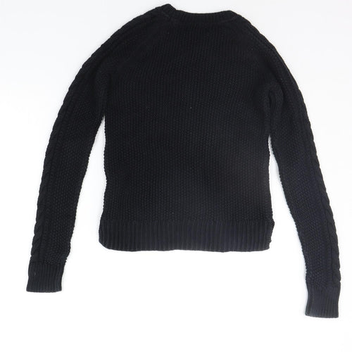 Gap Girls Black   Pullover Jumper Size L