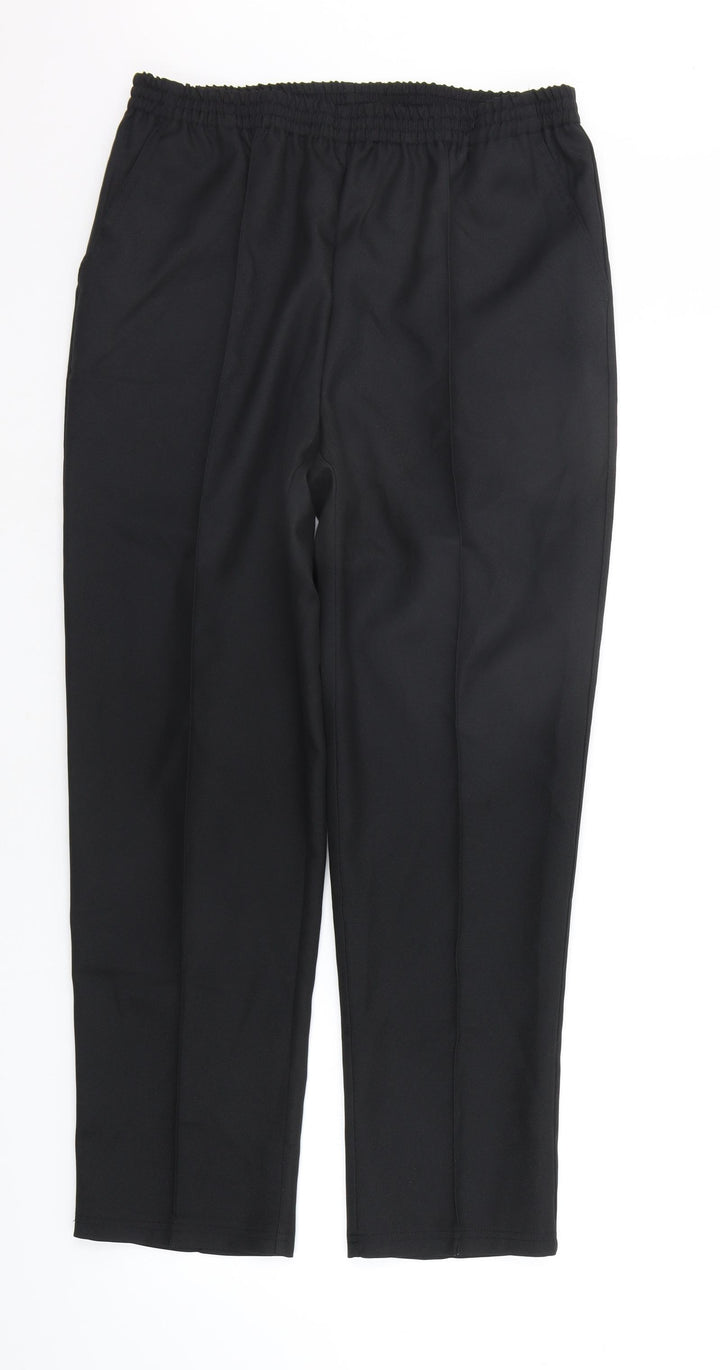 Damart Womens Black Trousers L28 in