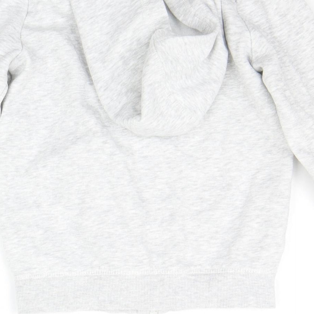 George Girls Grey   Full Zip Hoodie Size 8-9 Years