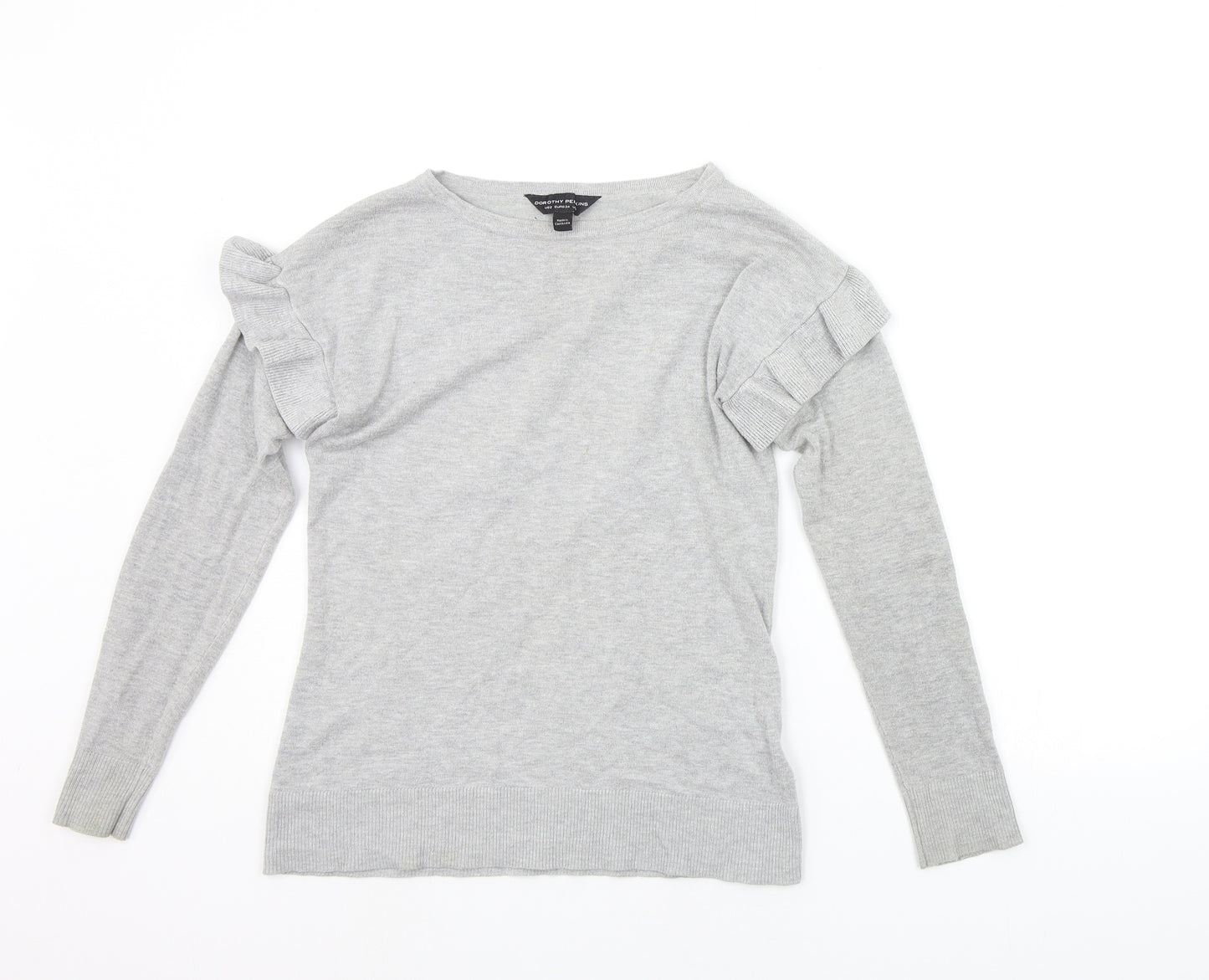 Dorothy Perkins Womens Grey   Pullover Jumper Size 6