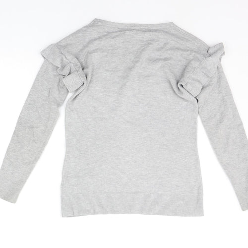 Dorothy Perkins Womens Grey   Pullover Jumper Size 6