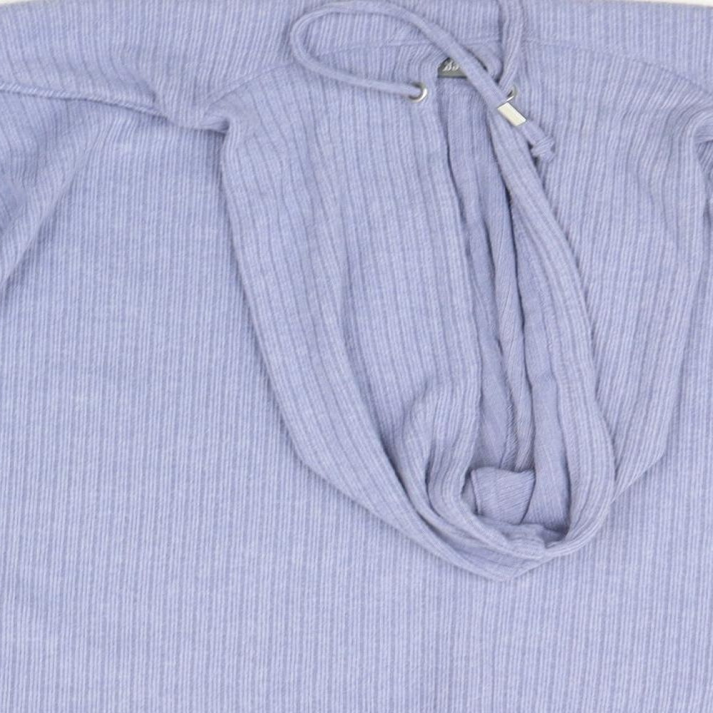 Nutmeg Womens Blue   Pullover Hoodie Size 12