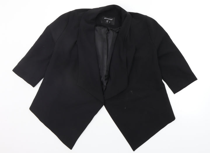 Atmosphere Womens Black Jacket Suit Jacket Size 12